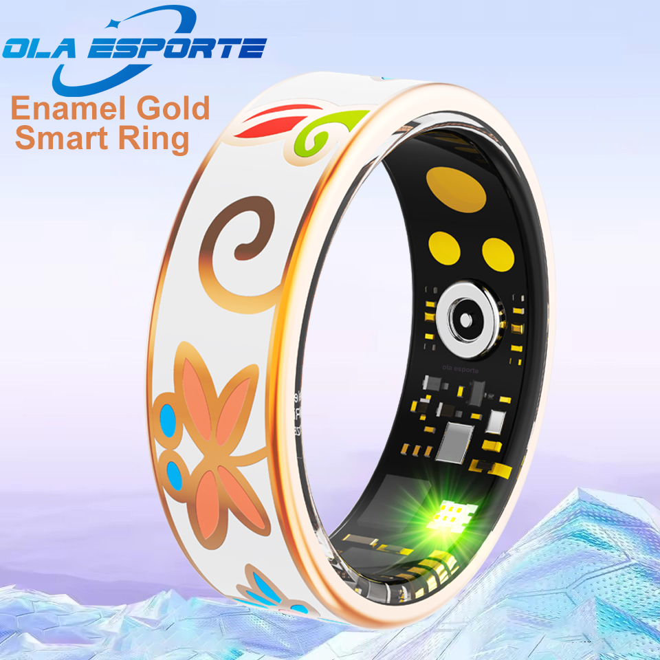 Smart Ring Health - Nuevo anillo inteligente esmaltado artesanal para