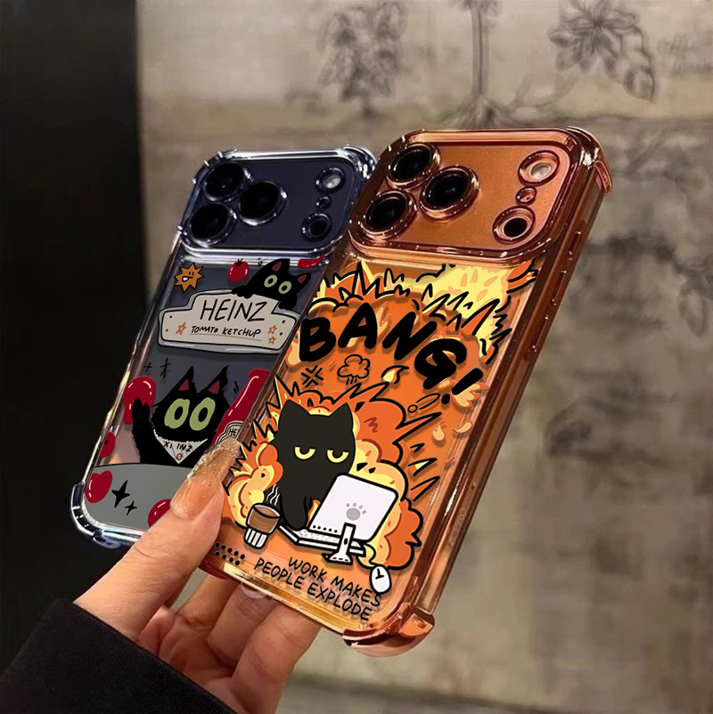 Vivo Y28 - Funda Work Explosion Cat para VIVO