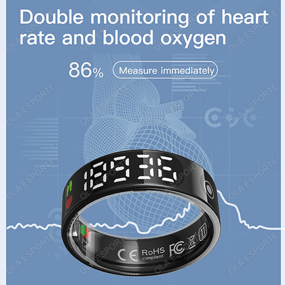 Anillo inteligente SR08 con ca - Smart Ring Health reseña y precio