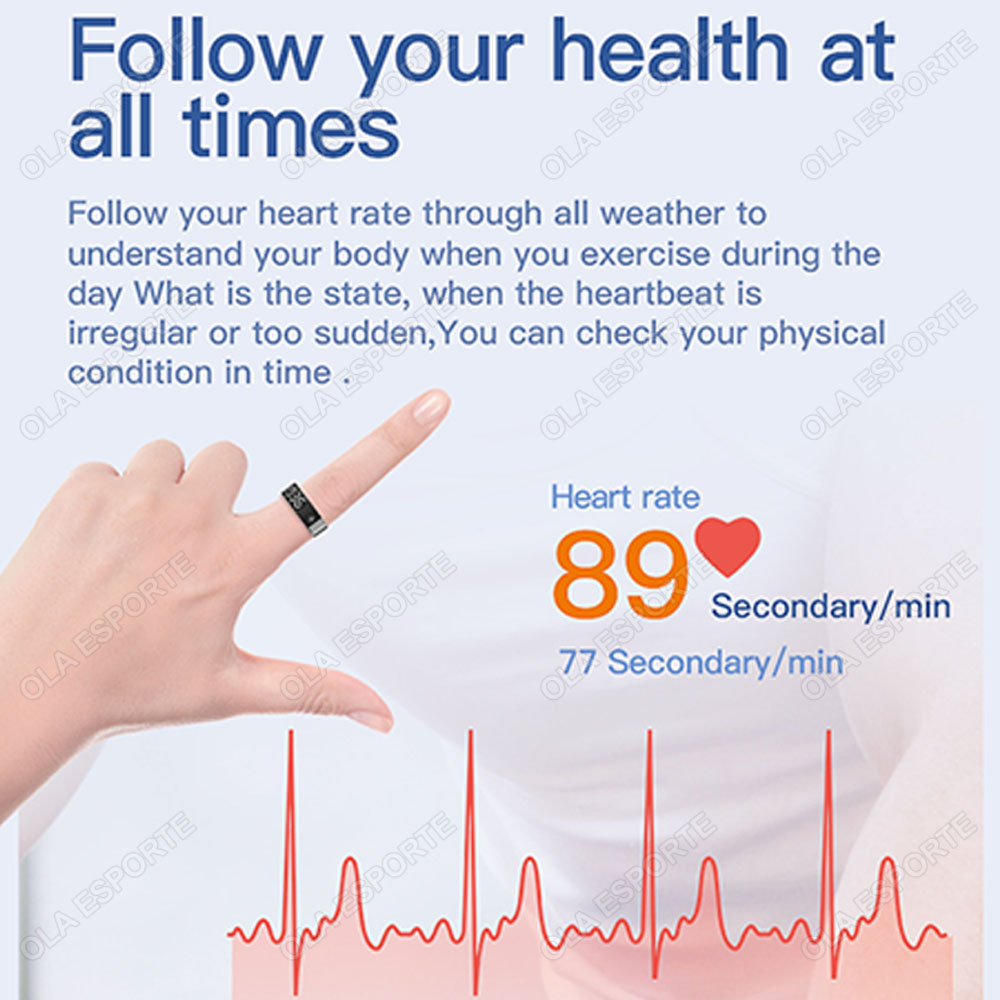 Anillo inteligente SR08 con ca - Smart Ring Health reseña y precio