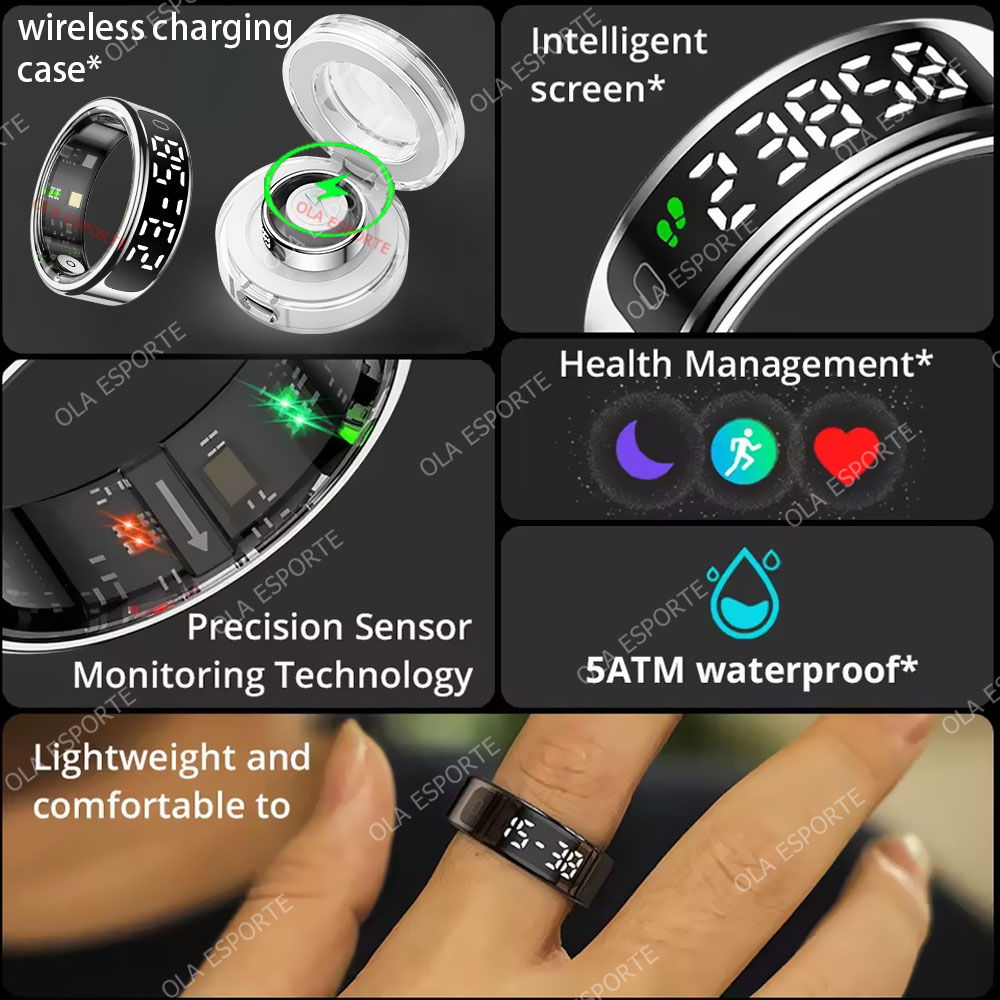 Anillo inteligente R13 con pan - Smart Ring Health reseña y precio