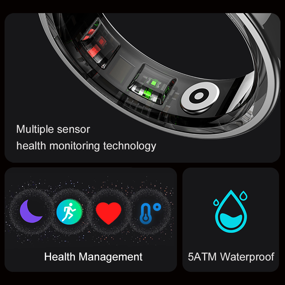 Anillo inteligente COLMI R09 2 - Smart Ring Health reseña y precio