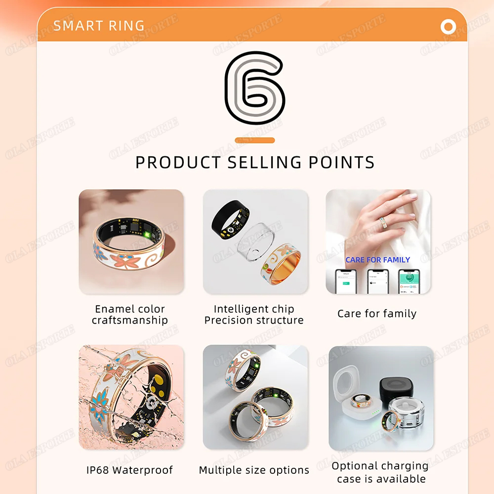 Nuevo anillo inteligente esmal - Smart Ring Health reseña y precio