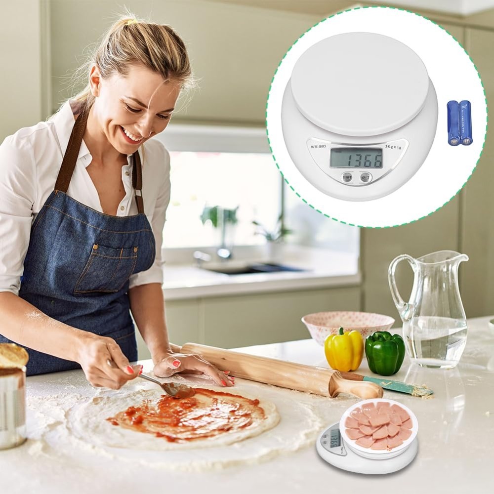 Báscula Digital de Cocina de 5 - Electronics And Gadgets reseña y precio