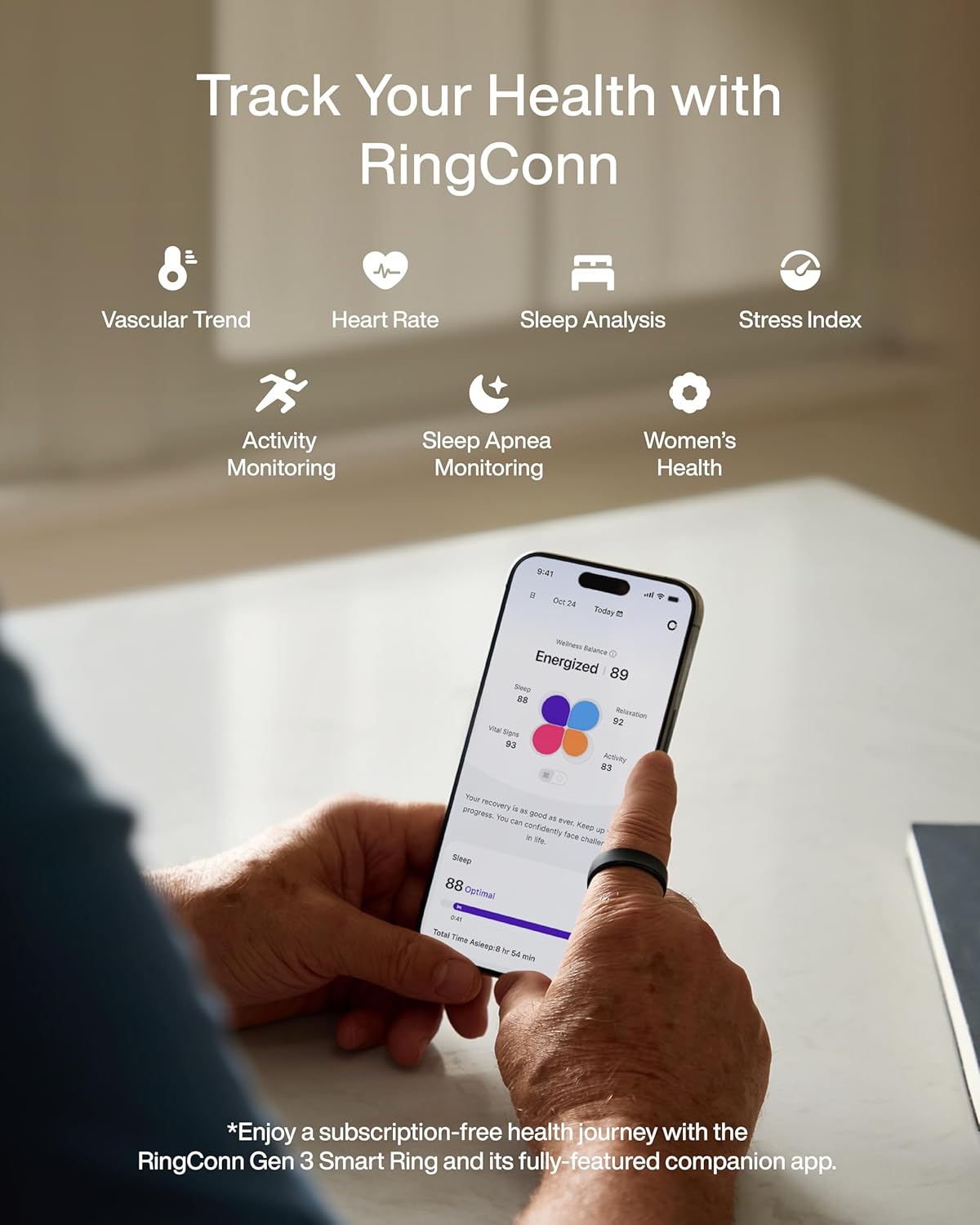 Anillo Inteligente RingConn Ge - Smart Ring Health reseña y precio
