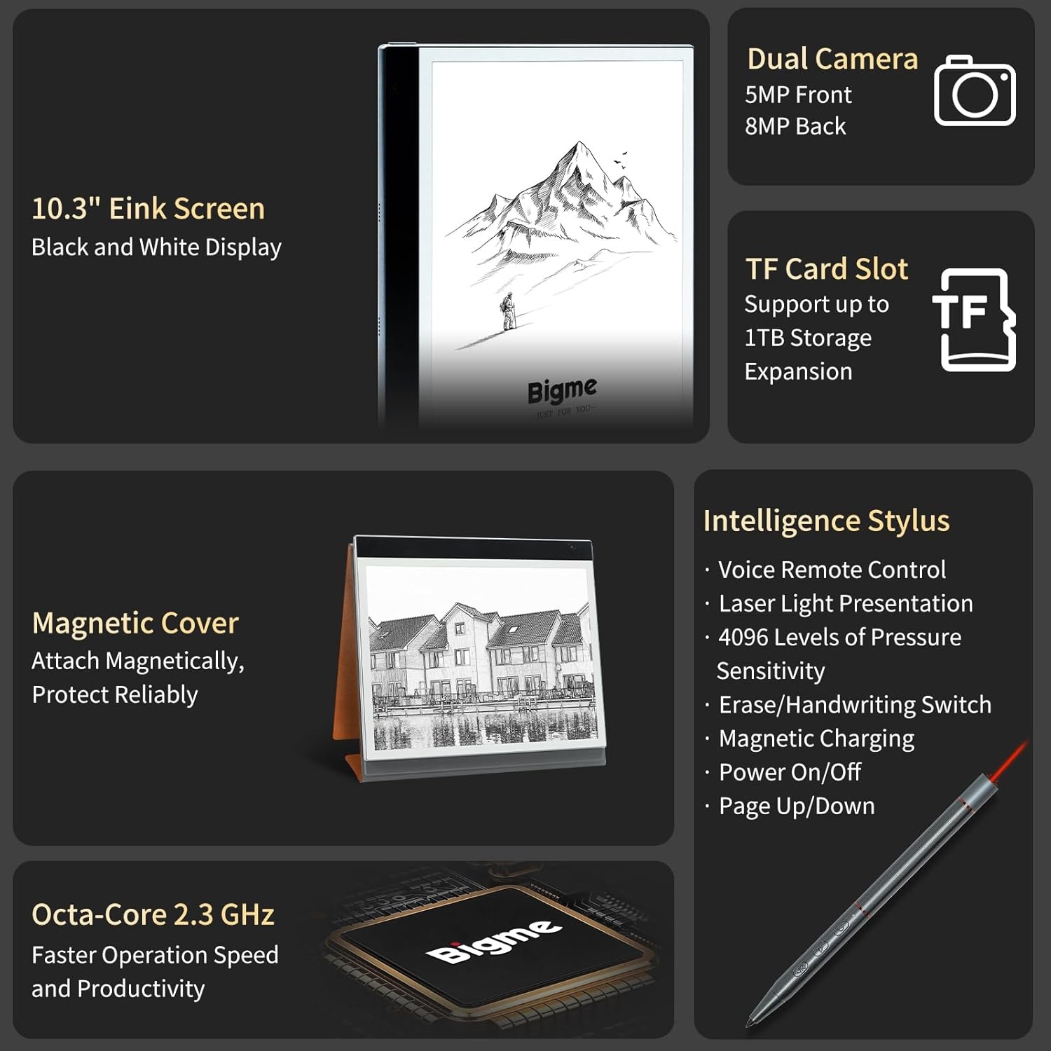 Tableta de Tinta Electrónica d - E-Ink Tablet Reader reseña y precio