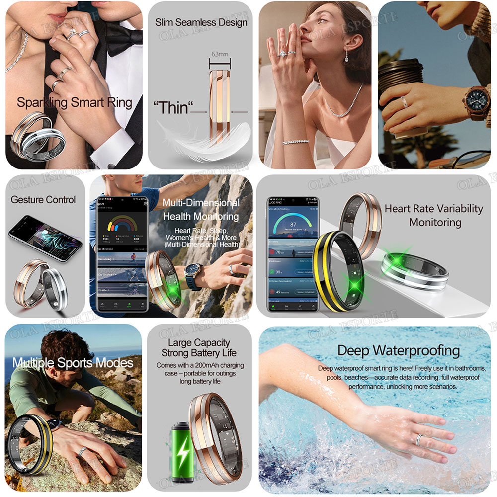 Nuevo Anillo Inteligente Delga - Smart Ring Health reseña y precio