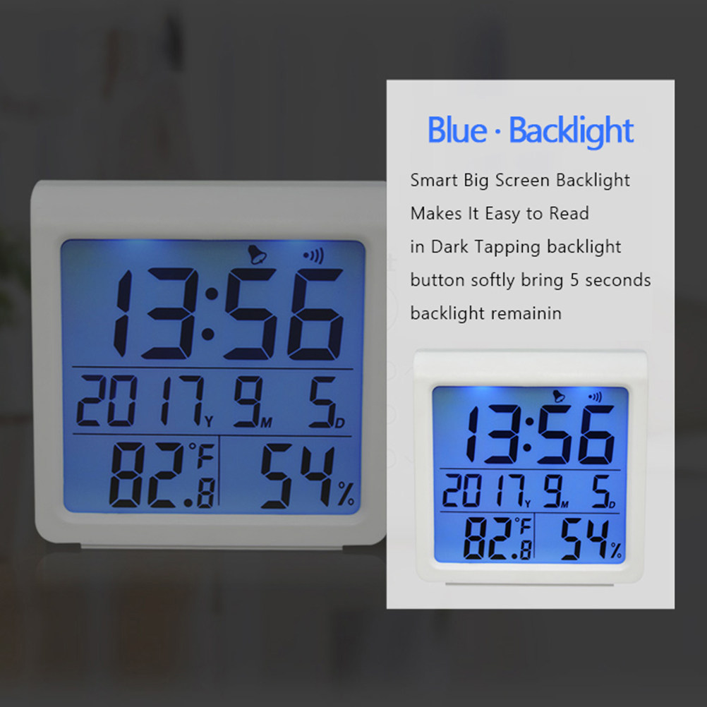 Higrómetro Digital con Retroil - Digital Alarm Clock reseña y precio