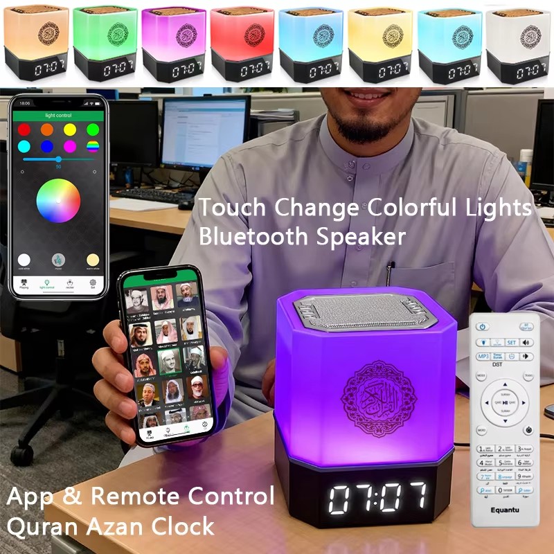 Lámpara de Noche con Reloj Aza - Gadget Q reseña y precio