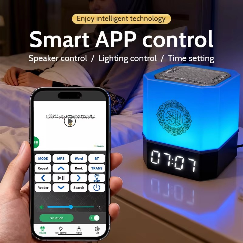 Lámpara de Noche con Reloj Aza - Gadget Q reseña y precio