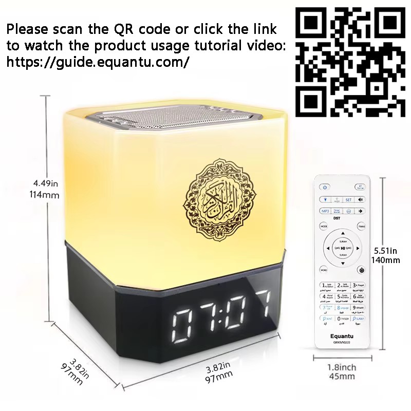 Lámpara de Noche con Reloj Aza - Gadget Q reseña y precio