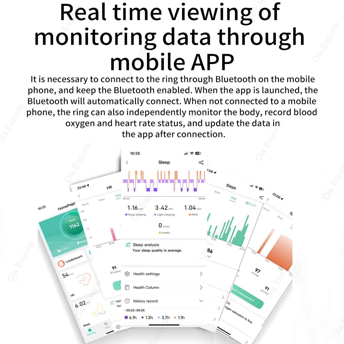 Nuevo anillo inteligente multi - Smart Ring Health reseña y precio